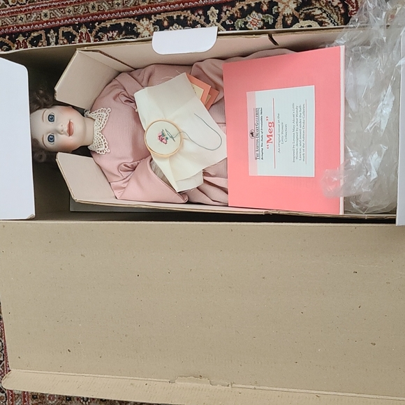 Ashton Drake Little Women Collection Porcelain Meg Doll 3139-C - Picture 6 of 8